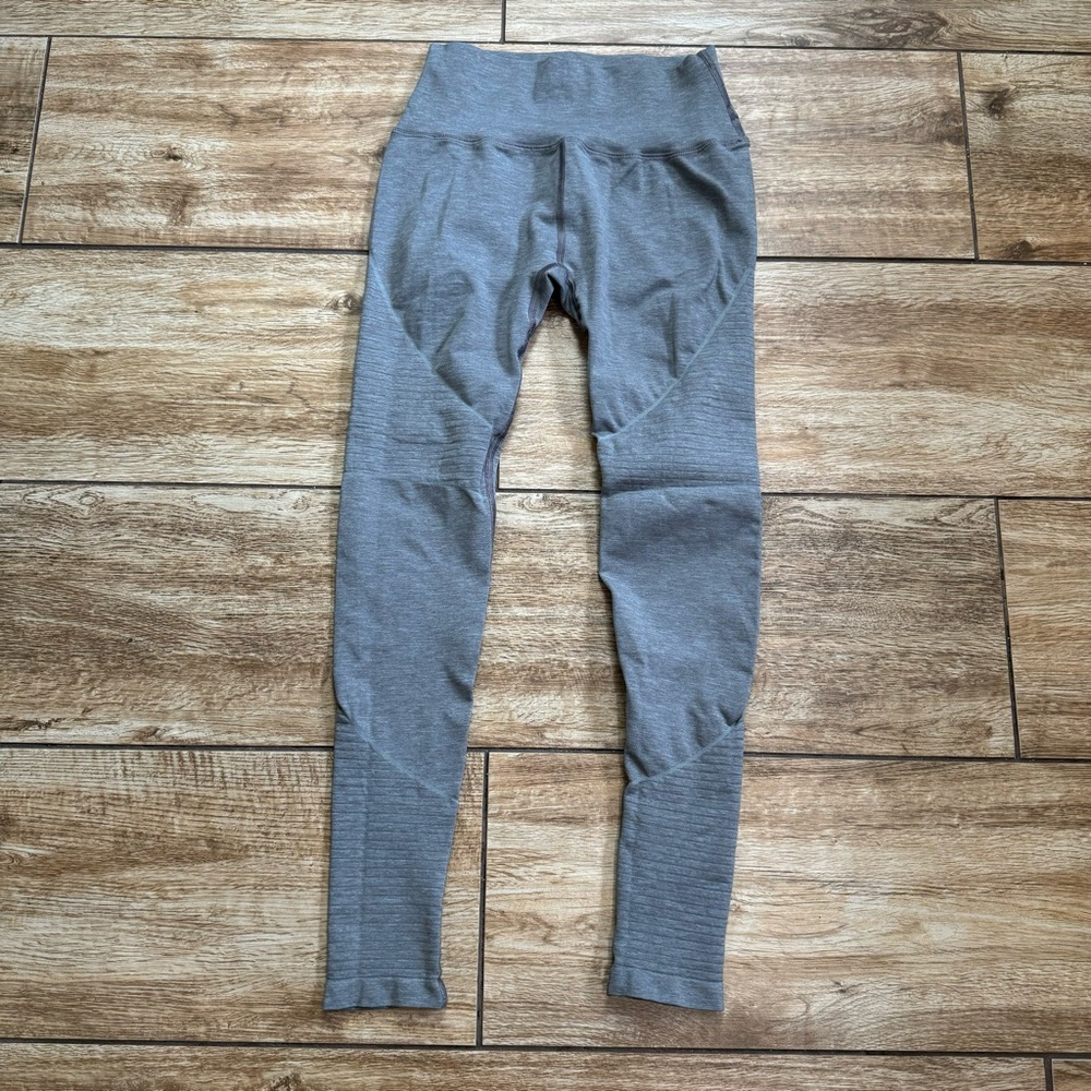 Alphalete Revival Leggings Size Medium Gray Full Length Leggings - Picture 12 of 13